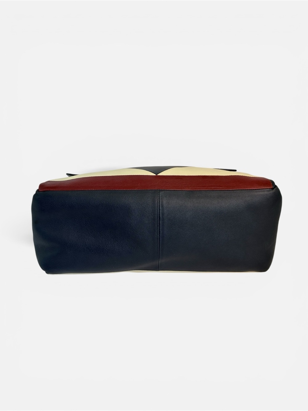 Valentino Garavani Leather Colorblock Shoulder Bag w/ Strap Dust Bag - Picture 7 of 13